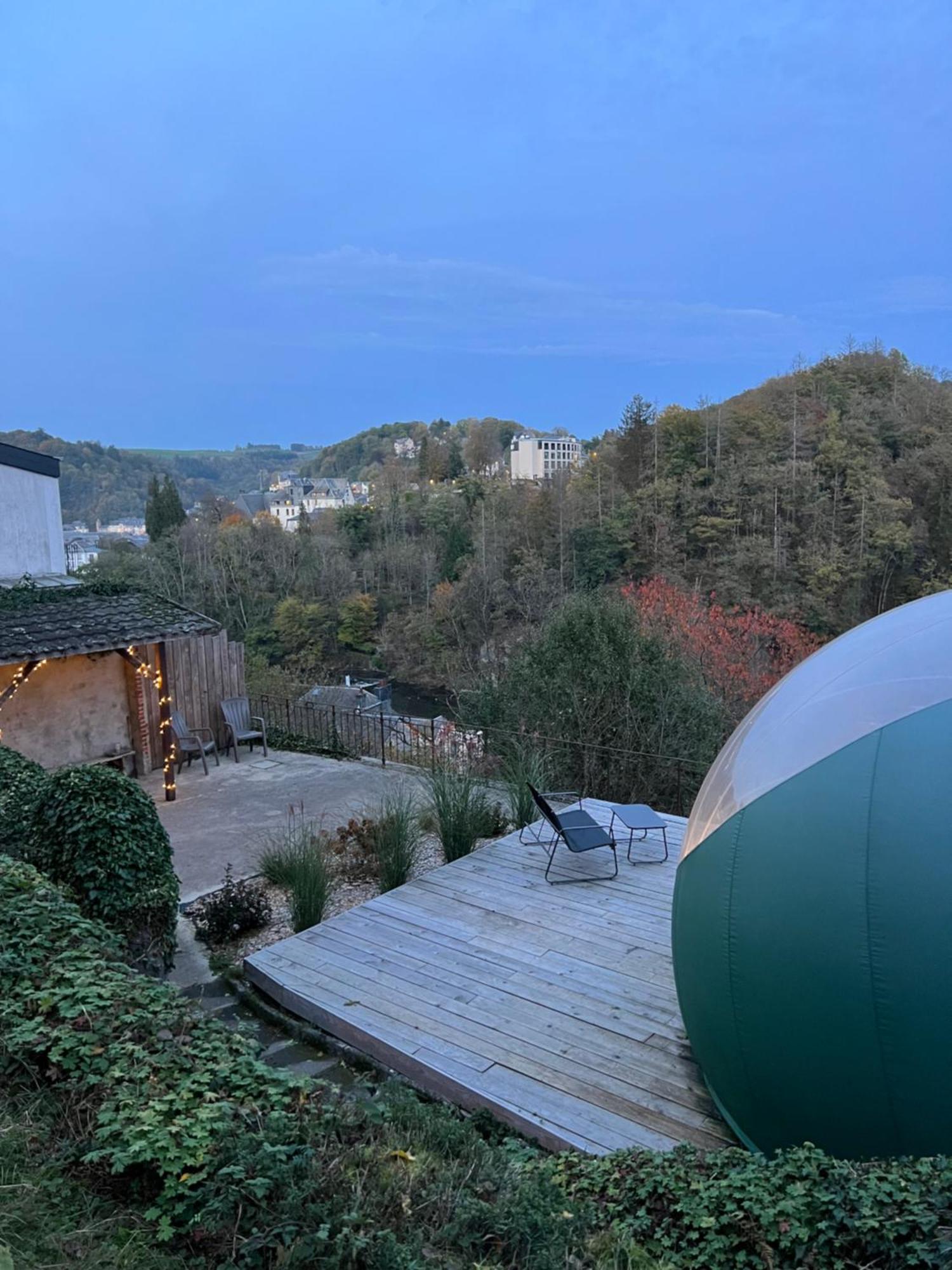 Bulle Time Flies - Logement Insolite Hotel Bouillon Bagian luar foto
